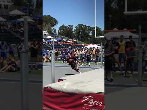 Video of 8th Grade PPSL HJ Champ. League Record 6’0” age 13