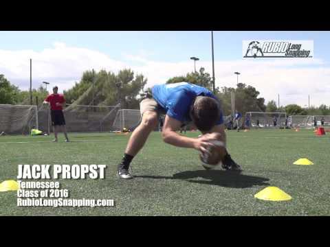 Video of 2015 June Rubio Long Snapping  Camp 