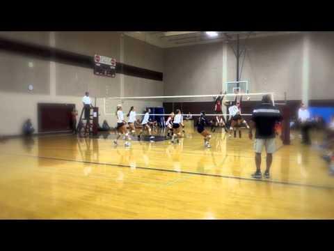 Video of Samantha Snyder-Setter-#12-August 2015-Prestonwood HS-Garland HS Tournament