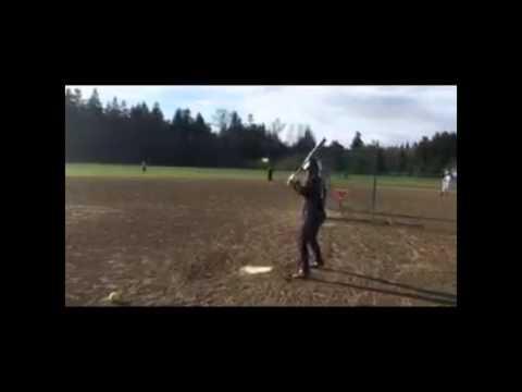 Video of Hitting Front Toss Spring 2016