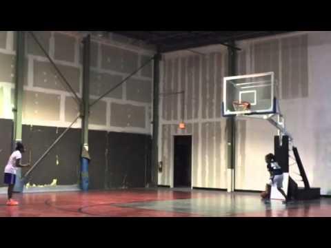 Video of Three Point Shots at the Gym