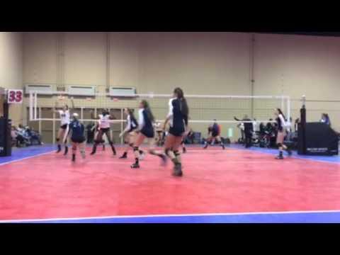 Video of SPVB Presidents Day 02/14/16 Kathleen #16 (blue jersey)