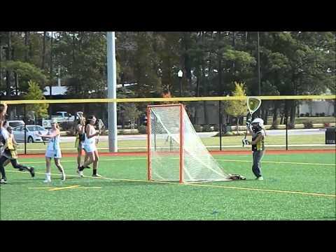 Video of Goalie Queen Anne's Revenge and Onslow Tribe