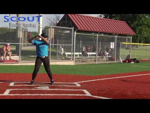 Video of Audry Fleming New Scout Softball Skills Video