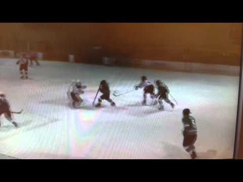 Video of Crushing Hit center ice - Anthony Ashmore #14