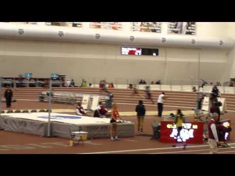 Video of Amber Alexander indoor 200 meter 2015 @Texas A&M