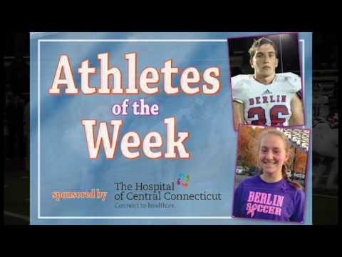 Video of Athlete of the week (start at 1:10)