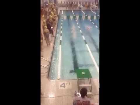 Video of 100 Fly High School Dual 1:04.47