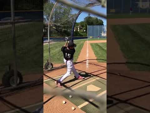 Video of Gavin McGowan Batting Practice 