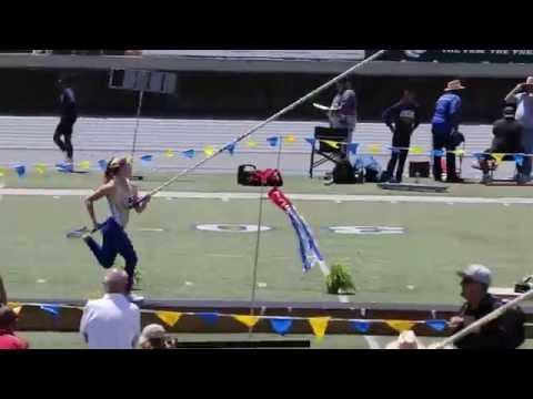 Video of 2016 Winning CIF 12'3"  (after stress fracture recovery)