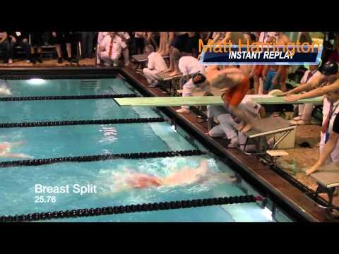 Video of State Record 200 Medley Relay 