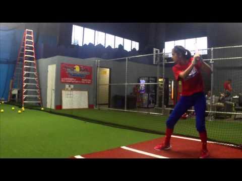 Video of Marcy Moran Batting Skills Video