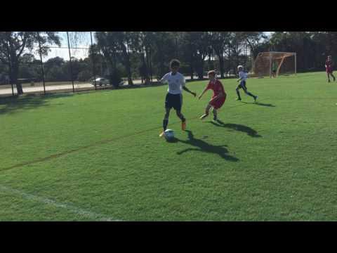 Video of Amazing soccer Assist Sergio Jr 