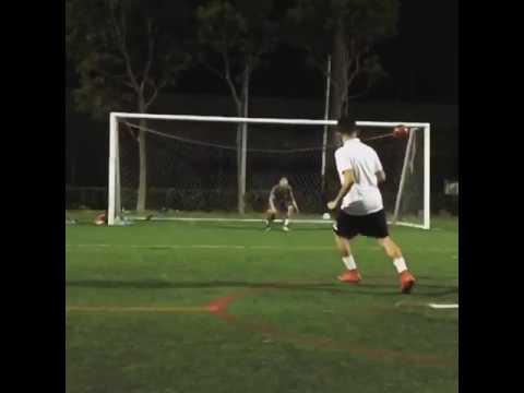 Video of Panenka style penalty 