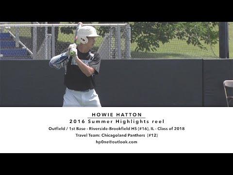 Video of Howie Hatton 2016 Chicagoland Panthers Highlights