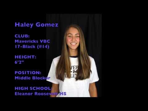 Video of Haley Gomez MB Recruiting Video