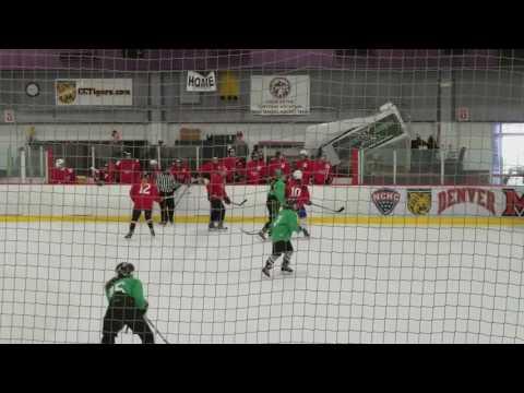 Video of Lauren Mongrain #3 Red - Defence (Red Helmet) - Multi-District Camp 2017 - Red vs Green