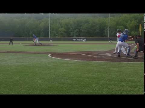 Video of Stephen Hrustich Atlanta Blue Jays 17U Perfect Game Throwback 