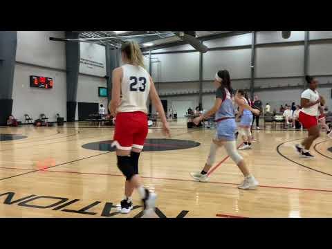 Video of Meredith at the Showdown in Dallas, 15pts, 7reb, 1 block , Full Game