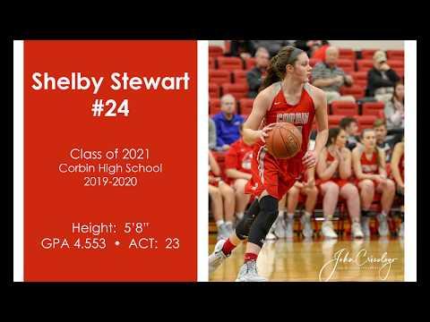 Video of Shelby Stewart, Corbin High School 2019-2020 basketball highlights (Class of 2021)
