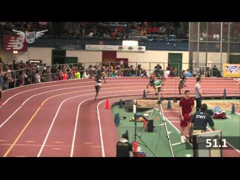 Video of Girls 400m EE Section 1 - New Balance Nationals Indoor 2013