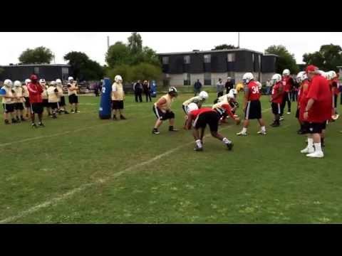 Video of Terence Hickman FBU sophomore spin move 