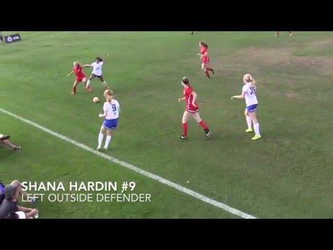 Video of Shana Hardin Highlights ECNL Sanford Dec 2015