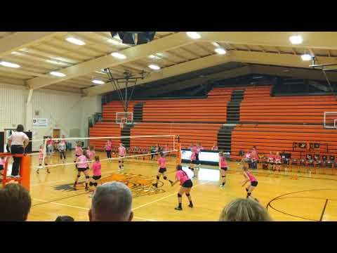 Video of Light pink, #9 middle hitter