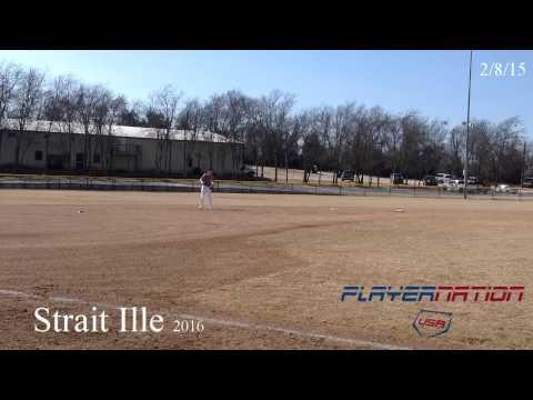 Video of Player Nation USA - 2016 Strait Ille - Infield 2/8/15