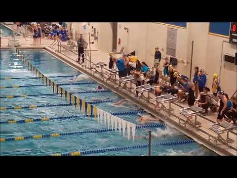 Video of 2017 MSHSL Section 5AA 100 fly finals Heat 1 of 2