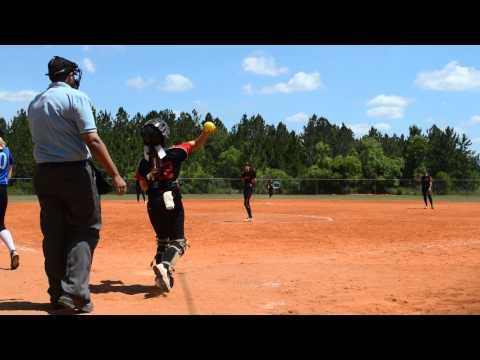 Video of Catie pitching in Waycross