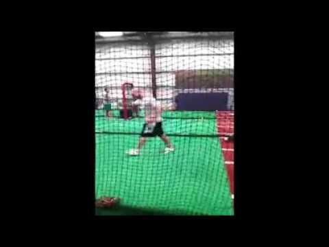 Video of Kenny hitting lesson