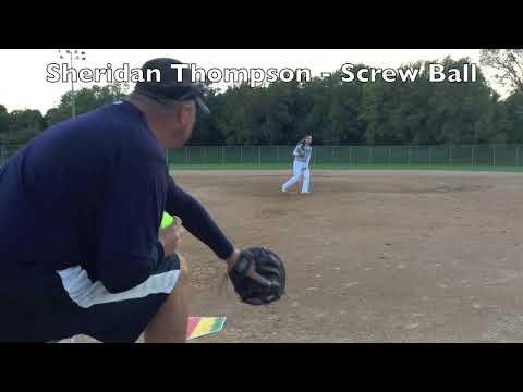 Video of Sheridan Thompson Pitching 2018