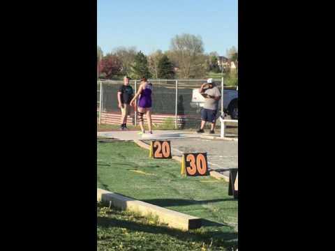 Video of Emma Dern 2016 Shot Put Compilation