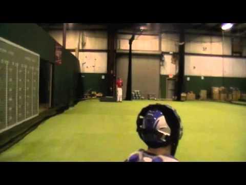 Video of Pitching Indoors - July, 2012 (Top Velo.: 82 MPH)