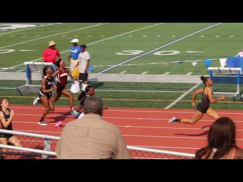 Video of 100M Prelims 2017 State Championships 12.48