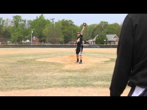 Video of Colby Warren pitching