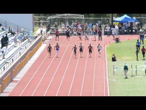 Video of 100m 5A State Qualifiers(10.65)