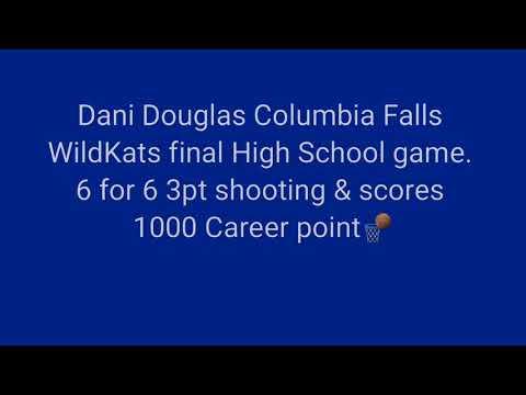 Video of Dani Douglas last High School game