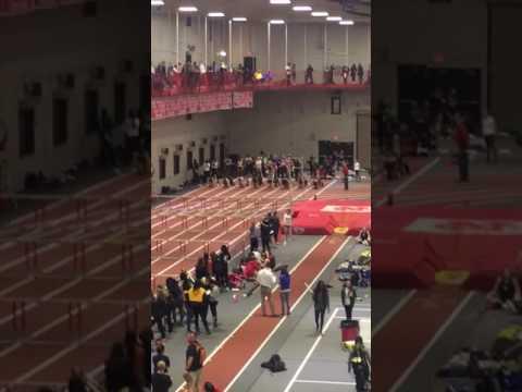 Video of Kelly Reese, Lane 5, Metea Valley, Varsity Girls 55MH, Fastest Heat