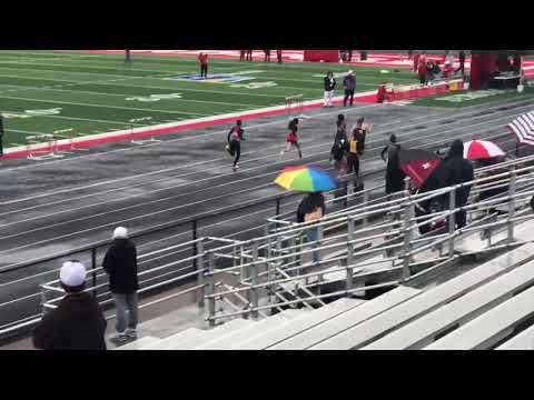 Video of 100 meter dash finals