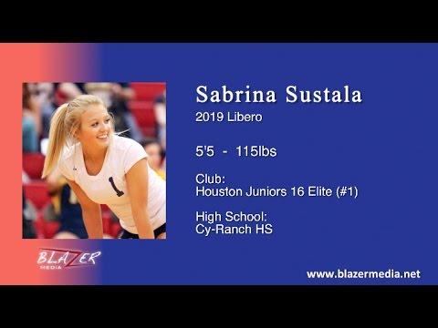 Video of Sabrina Sustala, 01/2017, HJV 16 Elite, Tour of TX Qualifier and Hou Shoot-Out