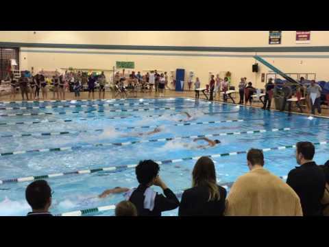 Video of Harrison Robertson, Lane 4 - 50 SCM Freestyle - January 27, 2017