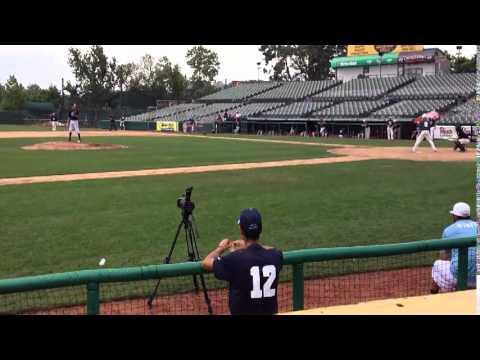 Video of Nick Bruno pitching