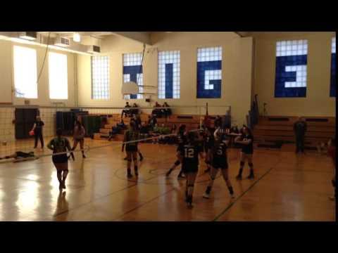 Video of Tournament February 20, 2016 - Black Jersey #55 - Middle Hitter