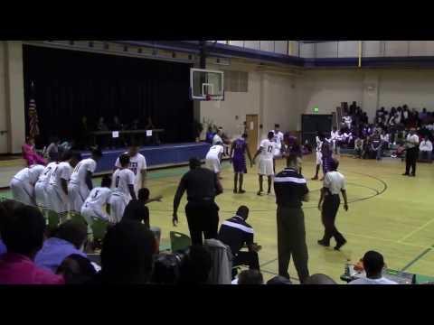 Video of Joshua Haymer Village Christian #22 Purple Uniform