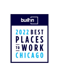 2022 Builtin Best Places To Work Chicago Award